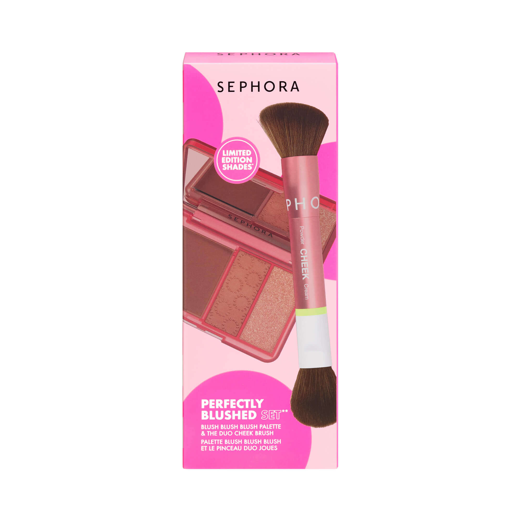 PERFECTLY BLUSHED SET XMAS (SET CON PALETA DE RUBOR Y PINCEL MULTITEXTURA)